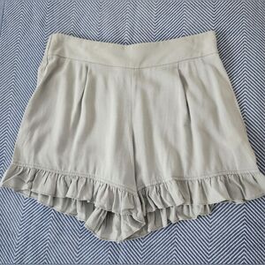 Free People Ruffle Shorts